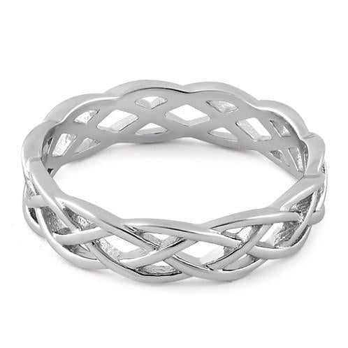 Sterling Silver Celtic Band Ring