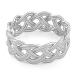 Sterling Silver Celtic Woven Ring