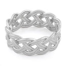 Sterling Silver Celtic Woven Ring