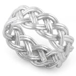 Sterling Silver Celtic Woven Ring