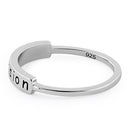 Sterling Silver "Compassion" Ring