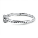 Sterling Silver CZ Toe Ring
