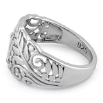 Sterling Silver Floral Arrangement Ring
