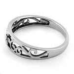 Sterling Silver Flower Ring