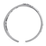 Sterling Silver Flower Toe Ring