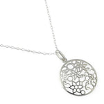 Sterling Silver Flowering Necklace