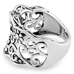 Sterling Silver Flowers Ring