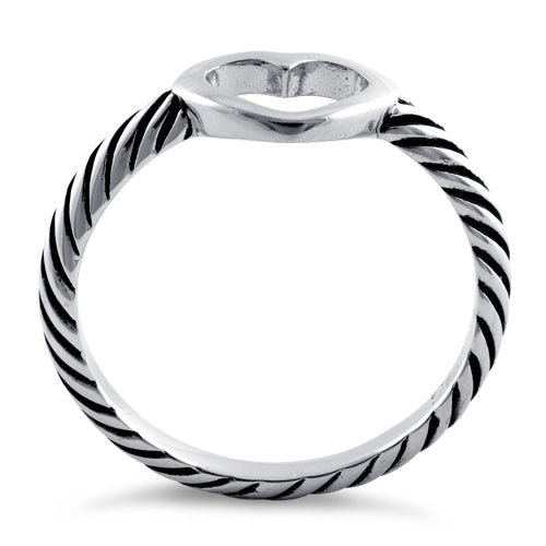 Sterling Silver Heart Ring