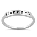 Sterling Silver "Honesty" Ring