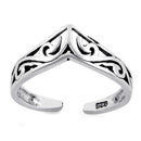 Sterling Silver Ladies Toe Ring