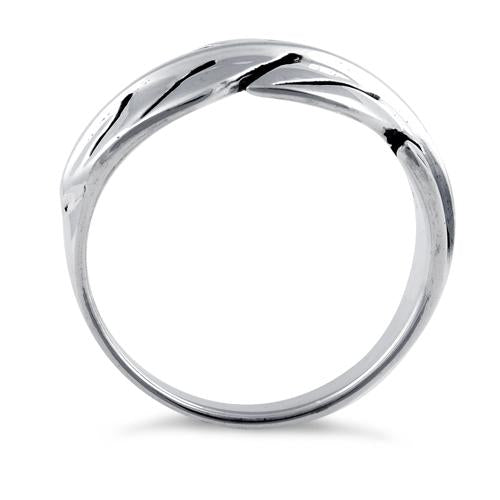 Sterling Silver Leaf Ring