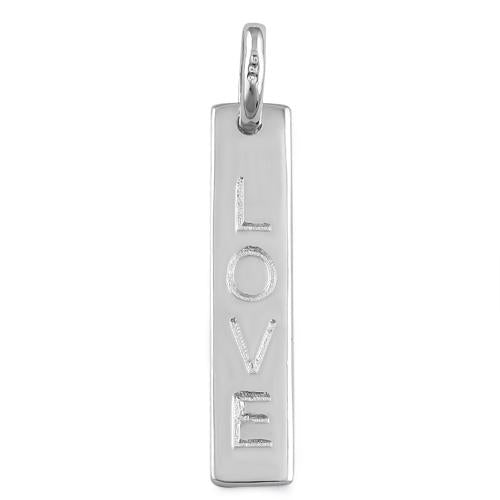 Sterling Silver Love Pendant