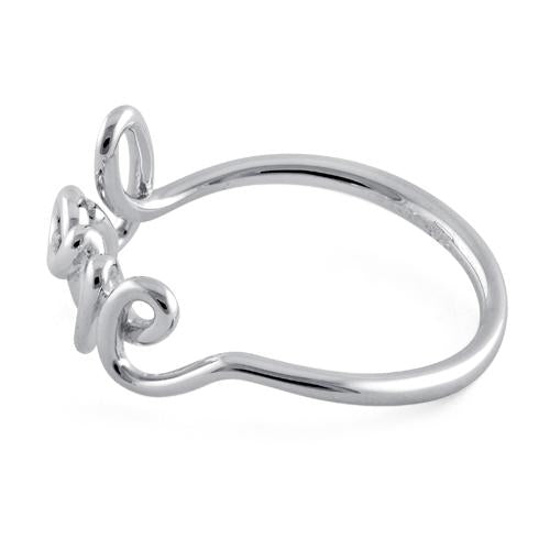 Sterling Silver Love Ring