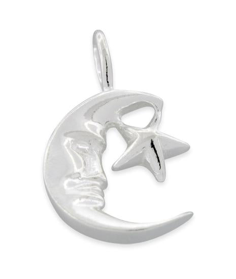 Sterling Silver Moon