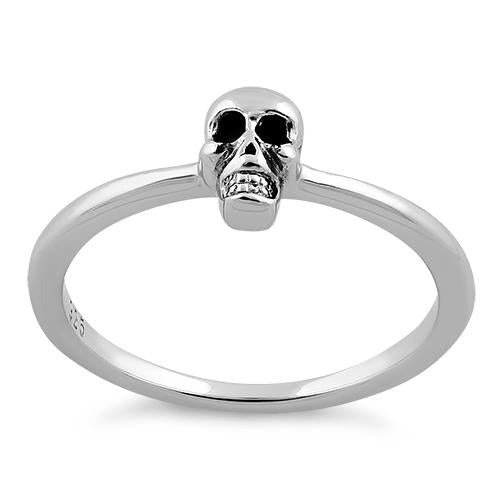 Sterling Silver Phantom Skull Ring