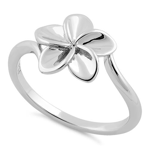 プルメリアのリング Sterling Silver Plumeria Ring for Sale | Dreamland Jewelry