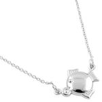 Sterling Silver Pisces Necklace