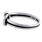 Sterling Silver Reef Knot Ring