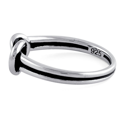 Sterling Silver Reef Knot Ring