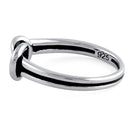 Sterling Silver Reef Knot Ring