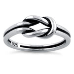 Sterling Silver Reef Knot Ring