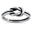 Sterling Silver Reef Knot Ring