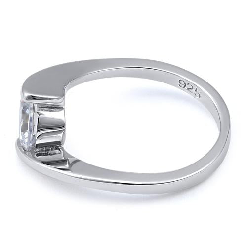 Sterling Silver 1.30 ct. CZ Ring