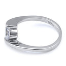 Sterling Silver 1.30 ct. CZ Ring