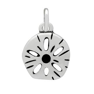 Sterling Silver Seashell Charm Pendant