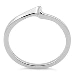 Sterling Silver Small Wave Ring