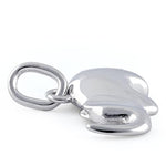 Sterling Silver Soft Elephant Pendant