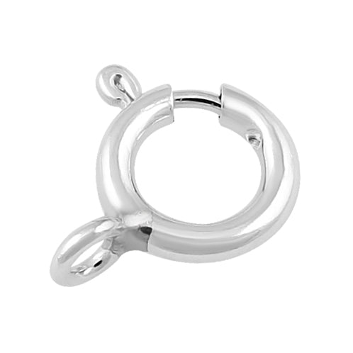 Sterling Silver Spring Ring 7mm - PACK of 10