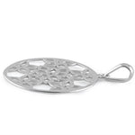 Sterling Silver Star Flower Pendant