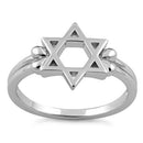 Sterling Silver Star of David Ring