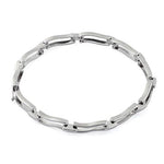 Sterling Silver Stylish Wave Bracelet