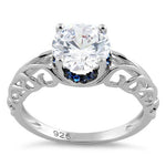 Sterling Silver 2.0 Carat CZ Ring