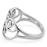 Sterling Silver Swirl Ring