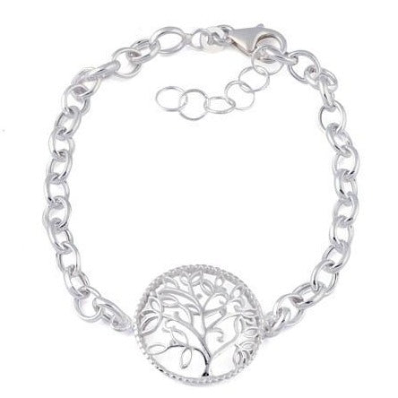 Sterling Silver Tree of Life Bracelet