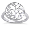 Sterling Silver Tree of Life Ring