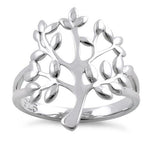 Sterling Silver Tree Of Life Ring