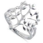 Sterling Silver Tree Of Life Ring