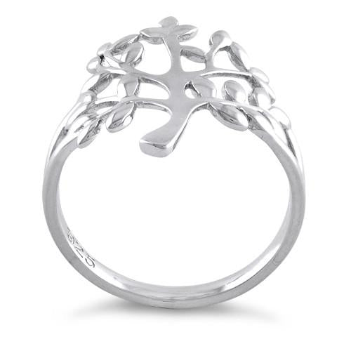 Sterling Silver Tree Of Life Ring