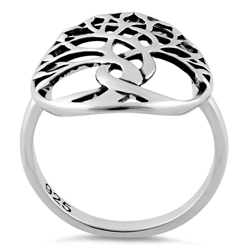 Sterling Silver Tree of Life Ring