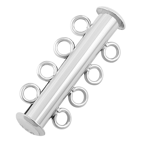 Sterling Silver Tube Clasp 26mm