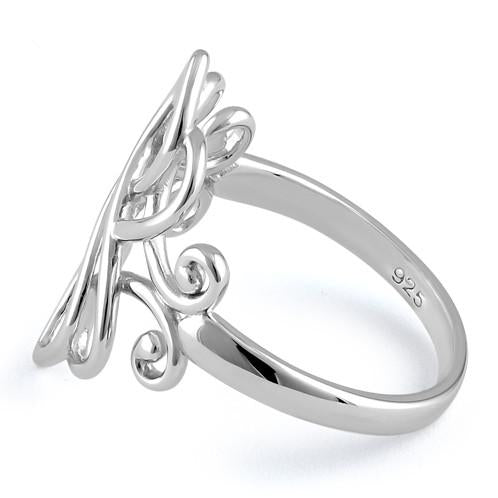 Sterling Silver Unique Celtic Ring