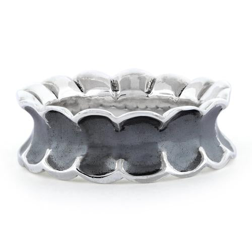 Sterling Silver Unique Oxidized Ring