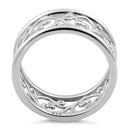 Sterling Silver Vines Band Ring