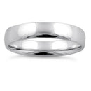 Sterling Silver Wedding Band 4mm