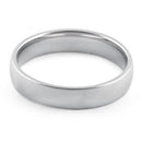 Sterling Silver Wedding Band 4mm