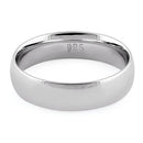 Sterling Silver Wedding Band 5mm